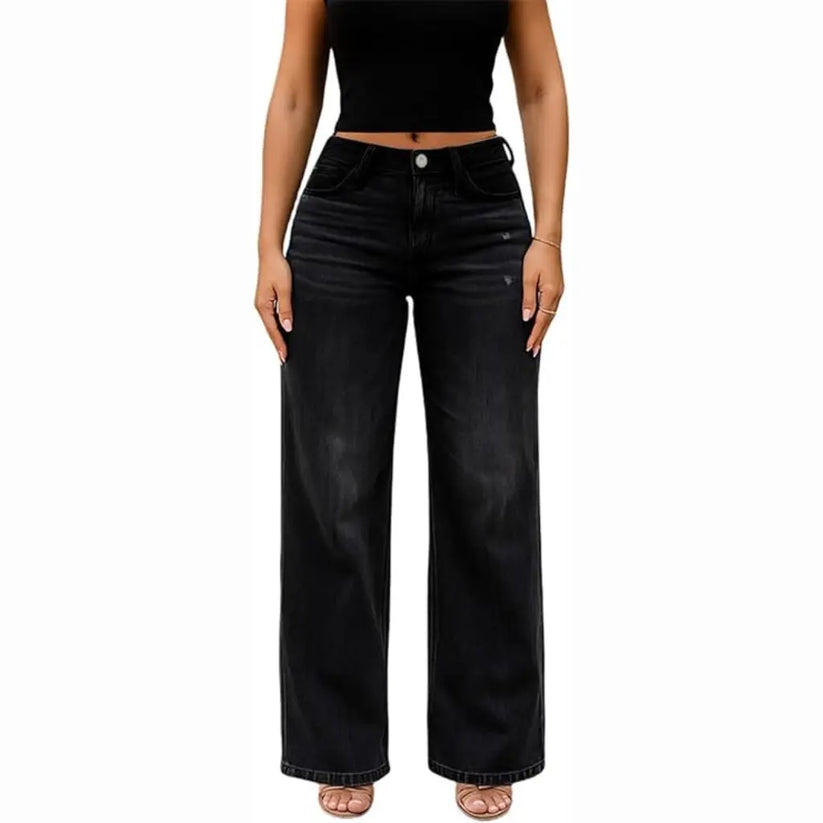Levora™ BootyLift Stretch Wide-Leg Jeans