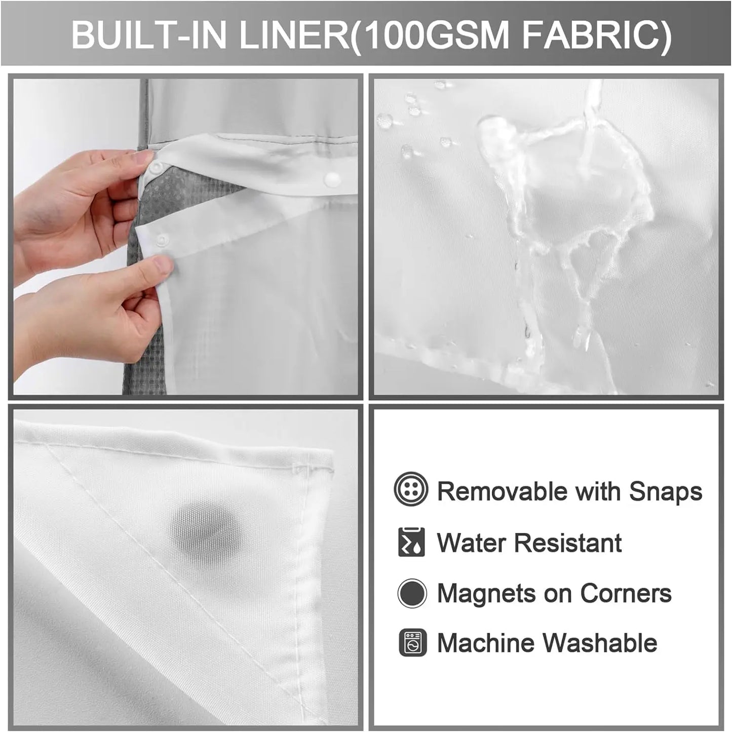 Levora Shower Curtain