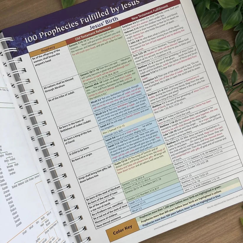Bible Charts, Maps & Time Lines