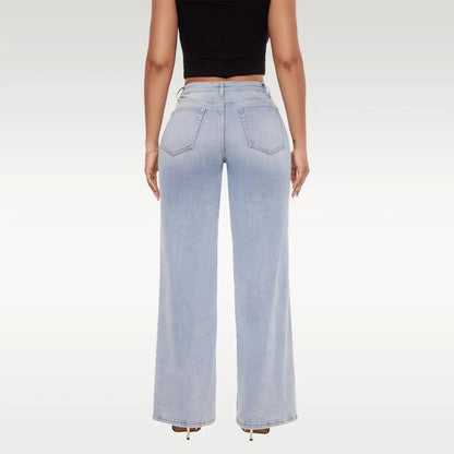 Levora™ BootyLift Stretch Wide-Leg Jeans