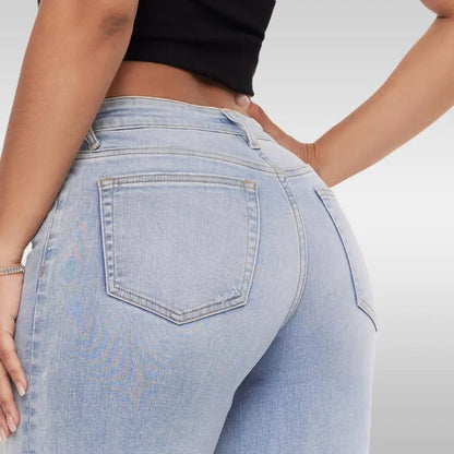 Levora™ BootyLift Stretch Wide-Leg Jeans