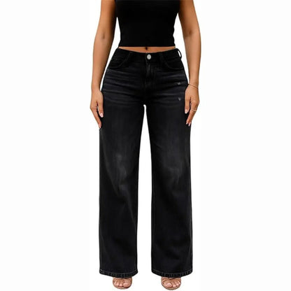 Levora™ BootyLift Stretch Wide-Leg Jeans